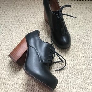 Jeffrey Campbell Havana Oxford Lace-Up Heels